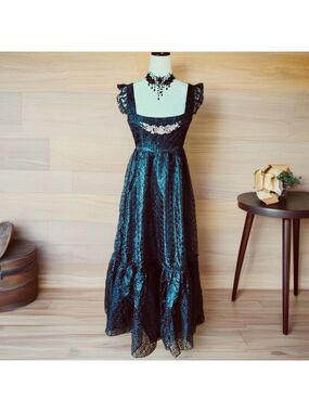 Dolls Kill dELiA*s Maxi Dress Broderie Anglaise Small Medium